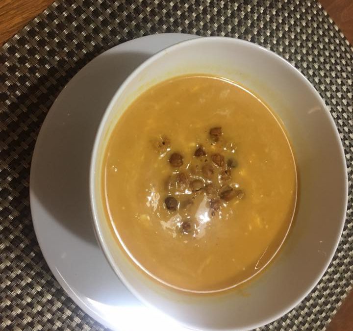 Ginger & Miso, Sweet Potato Soup