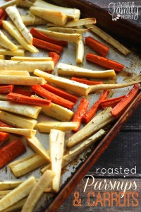 Roasted Asparagus & Roasted Parsnips and Carrots Recipes