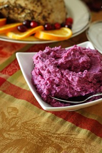 Cranberry Relish, Purple Sweet Potato Puree Recipes