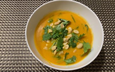 Chickpea, Lime & Coconut Curry Soup